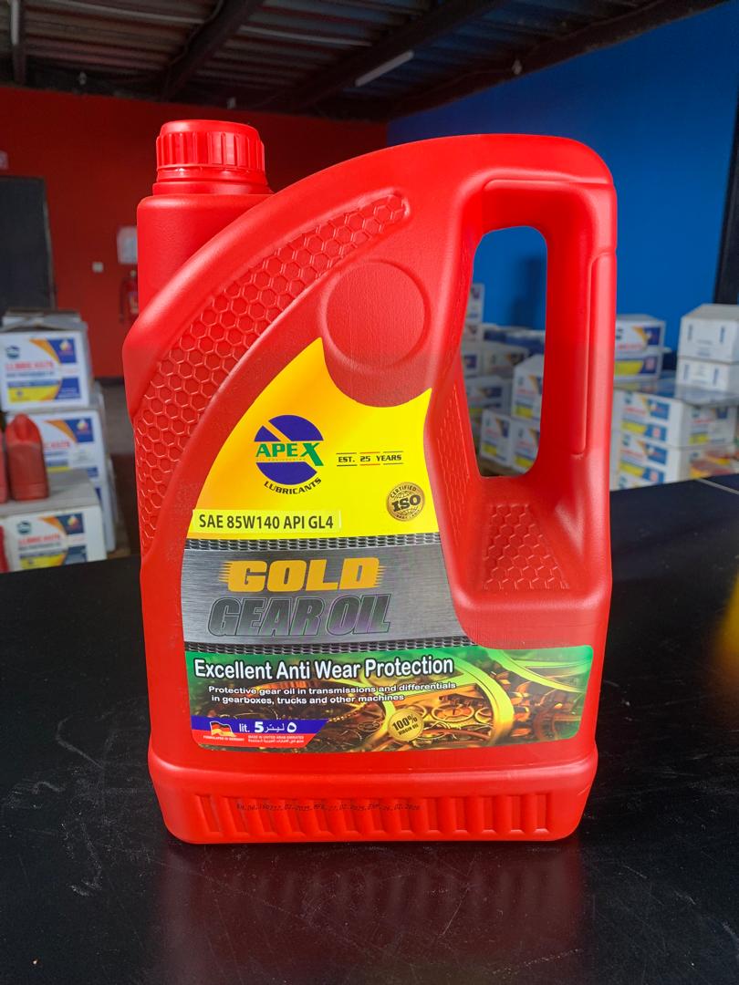 Gold Gear Oil SAE 80W90 API GL4