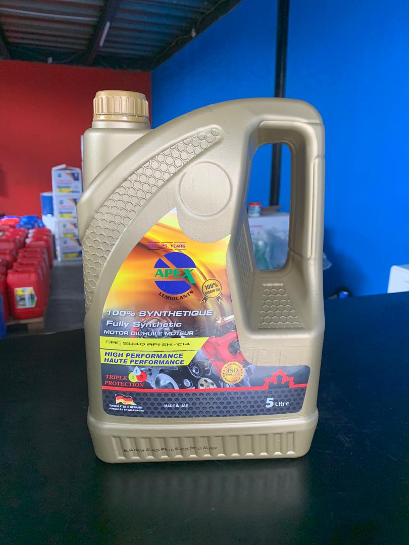 Fully Synthetic Oil SAE 5W40 API SN/C14